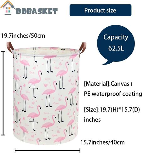 Baby Laundry Basket Nursery Baby Hamper Kids Laundry Hamper Cute Toy Storage Bin for Boys and Girls Baby Animal Room Decor(Animal) in Kuwait