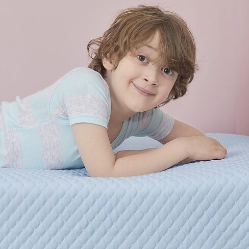 Evolur Sleep Comfort Balance Plus with Copper Fiber Crib and Toddler Mattress, Greenguard Gold Certified in Saudi Arabia