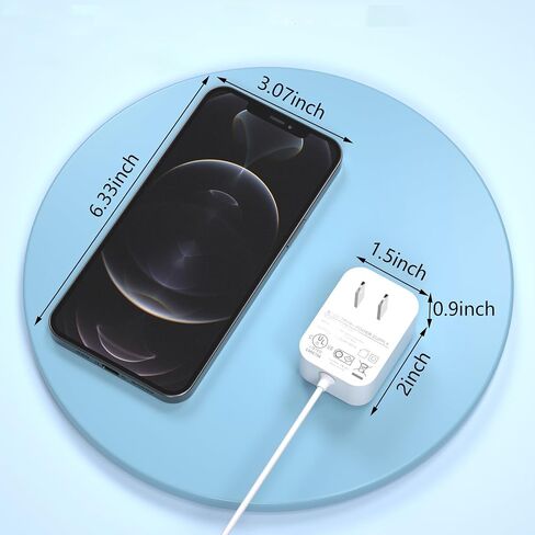 VHBW for Fisher Price Swing Adapter Cord 6V Power Cord for Fisher Price Ingenuity Cradle Swing, Rainforest Cradle Swing, Butterfly Ocean Wonders for Fisher Price Swing Power Adapter Cord 6.5FT in Saudi Arabia