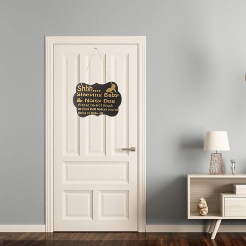 سيواك لافتة خشبية بتصميم عبارة «Do Not Disturb» للتعليق على الباب الامامي وباب غرفة النوم in Kuwait