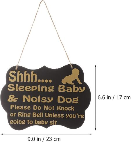 سيواك لافتة خشبية بتصميم عبارة «Do Not Disturb» للتعليق على الباب الامامي وباب غرفة النوم in Kuwait