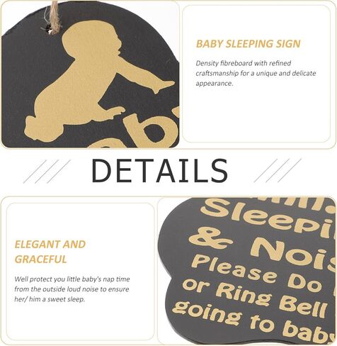 سيواك لافتة خشبية بتصميم عبارة «Do Not Disturb» للتعليق على الباب الامامي وباب غرفة النوم in Kuwait