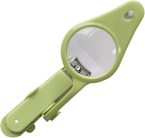 ARTIBETTER Baby Nail Clipper with Light and Magnifier Glasses Safety Nail Care Tool Infant Nail Trimmer Cutter Scissor in Kuwait
