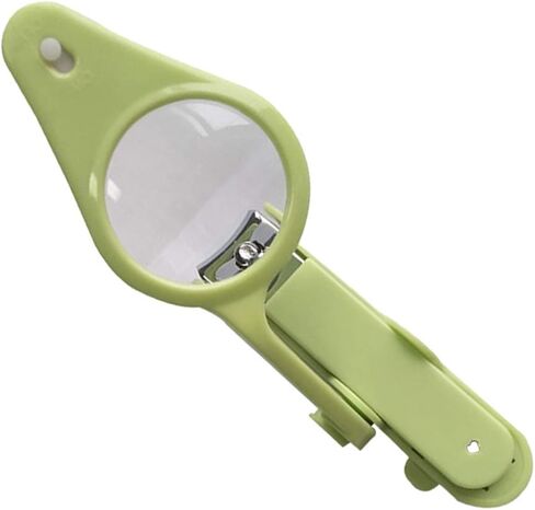 ARTIBETTER Baby Nail Clipper with Light and Magnifier Glasses Safety Nail Care Tool Infant Nail Trimmer Cutter Scissor in Kuwait