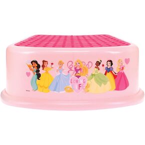 Disney Princess Loving Life Step Stool - Kids Step Stool, Potty Training, Non-Slip, Bathroom, Kitchen, Lightweight in Saudi Arabia