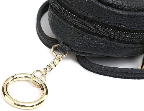 Premium Leather Pacifier and Nipple Shield Cases - Set of 2 Black & Beige | Case for Diaper Bag & Stroller | Pacifier Box for Travel | Keeps Baby’s Binkies Clean and Accessible by purifyou in Saudi Arabia