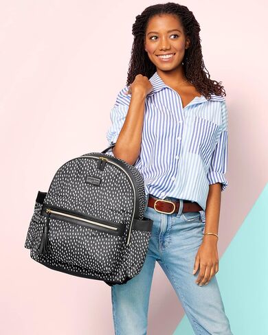 Simple Joys by Carter's Baby Spot On Diaper Backpack, Polka Dot, One Size in Saudi Arabia