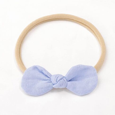 ZYSC Baby Girl Bows Infant Headbands Newborn Toddler Nylon Hairbands Hair Accessories for Baby Girls in Kuwait