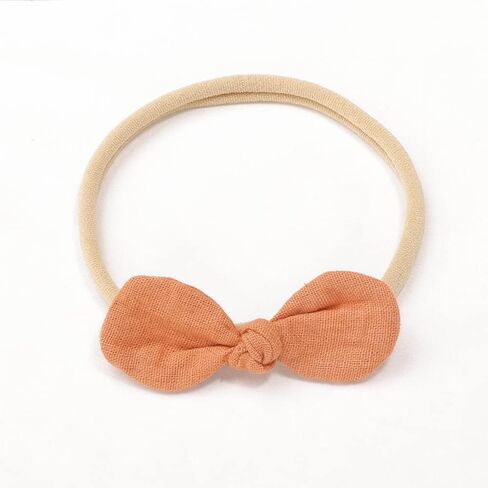 ZYSC Baby Girl Bows Infant Headbands Newborn Toddler Nylon Hairbands Hair Accessories for Baby Girls in Kuwait