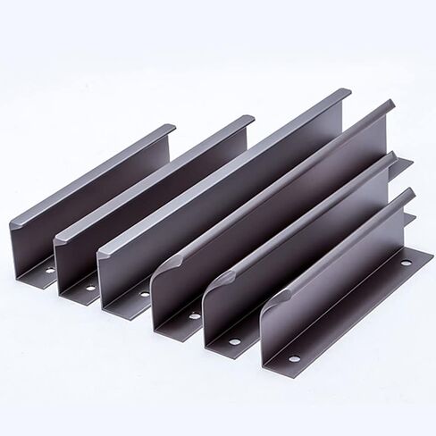 D Handle,Door Cupboard Knobs,Furniture Drawer Pulls,Built-in Handles for Furniture Invisible Cabinet Handles Kitchen Concealed Handles Modern Aluminum Door Handle Drawer Handles Wardrobe Handles for D in Kuwait