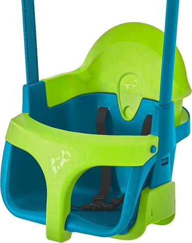 TP Toys Baby Swing - Comfy Toddler Swing Seat, Kids Outdoor Toys, Quadpod Adjustable 4-in-1 Swings Chair, Secure, Safe Quick Click Locking System, Durable, Easy Installation, Ages 6 Months - 8 Years in Saudi Arabia
