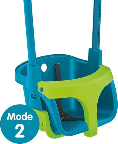TP Toys Baby Swing - Comfy Toddler Swing Seat, Kids Outdoor Toys, Quadpod Adjustable 4-in-1 Swings Chair, Secure, Safe Quick Click Locking System, Durable, Easy Installation, Ages 6 Months - 8 Years in Saudi Arabia
