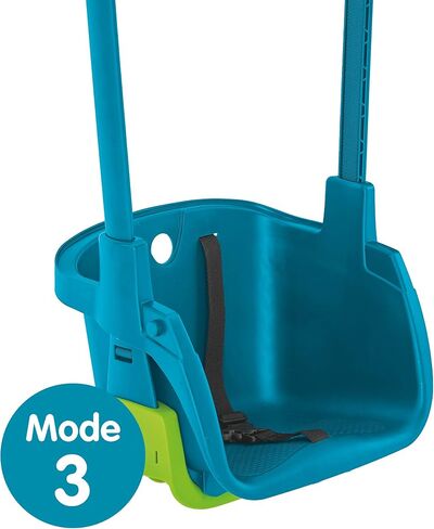 TP Toys Baby Swing - Comfy Toddler Swing Seat, Kids Outdoor Toys, Quadpod Adjustable 4-in-1 Swings Chair, Secure, Safe Quick Click Locking System, Durable, Easy Installation, Ages 6 Months - 8 Years in Saudi Arabia