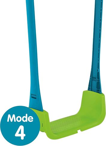 TP Toys Baby Swing - Comfy Toddler Swing Seat, Kids Outdoor Toys, Quadpod Adjustable 4-in-1 Swings Chair, Secure, Safe Quick Click Locking System, Durable, Easy Installation, Ages 6 Months - 8 Years in Saudi Arabia