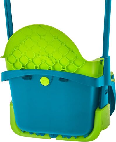 TP Toys Baby Swing - Comfy Toddler Swing Seat, Kids Outdoor Toys, Quadpod Adjustable 4-in-1 Swings Chair, Secure, Safe Quick Click Locking System, Durable, Easy Installation, Ages 6 Months - 8 Years in Saudi Arabia