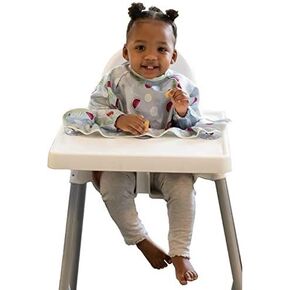 Tidy Tot Weaning Bib Long Sleeves Waterproof Coverall Bib Cover & Catch