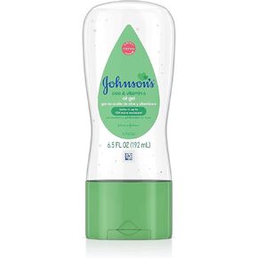 Johnson's Baby Gel Oil with Aloe & Vitamin E, 6.5 Ounces (Pack of 2) in Saudi Arabia