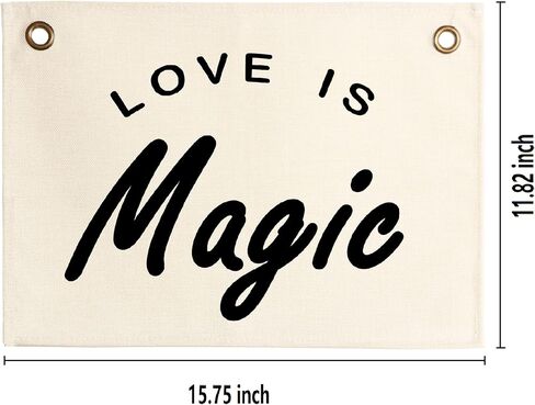2Pcs Blank Printing Wall Banner, Canvas Hanging Flags, Wall Sign Decor for Bedroom, Baby Nursery and Playroom.（beige） in Saudi Arabia