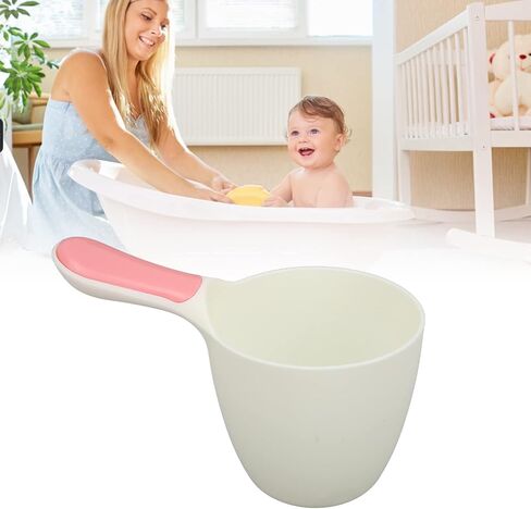 mumisuto Baby Bath Rinse Cup, Bath Cups for Rinsing Baby Durable Comfortable Handle Bright Color Kids Bath Cup (Handle Color is Random) in Saudi Arabia