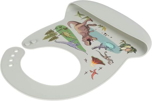 Silicone Bib For Babies & Toddlers Self Feeding BPA Free Waterproof Comfortable Soft in Saudi Arabia