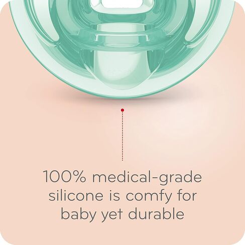 NUK Comfy Orthodontic Pacifiers, 0-6 Months, 3 Pack in Saudi Arabia