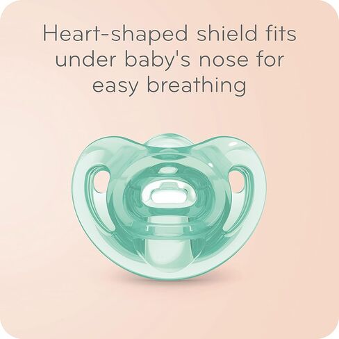 NUK Comfy Orthodontic Pacifiers, 0-6 Months, 3 Pack in Saudi Arabia