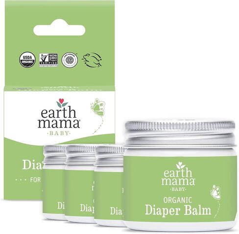 Earth Mama Organic Diaper Balm 2-Ounce | Diaper Cream for Baby | EWG Verified, Petroleum & Artificial Fragrance-Free with Calendula for Sensitive Skin in Saudi Arabia