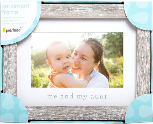 Pearhead Me and My Uncle Rustic Photo Frame, Niece or Nephew Family Picture Frame in Saudi Arabia