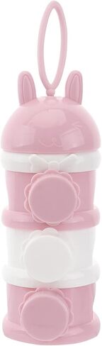 3 Powder Home Feeding Stackable 3 Layer Stackable Formula Dispenser Kids Storage Travel Dispenser Milk for Non- Spill Food Case Snack Formula Portable Simple in Kuwait