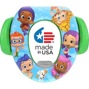 Nickelodeon Bubble Guppies Soft Potty Seat and Potty Training Seat - Soft Cushion, Baby Potty Training, Safe, Easy to Clean in Saudi Arabia