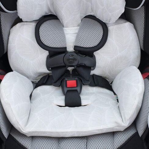 JYOKO Kids Cover Liner Made Cottton for car seat Compatible with Reducer Graco 4Ever (Bloom) in Kuwait