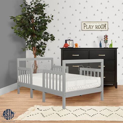 Star 3 in 1 Convertible Toddler Bed in Cool Navy, Converts to Chair&Table, Non-Toxic Finish, JPMA Certified, Made of Durable & Sustainable Pinewood in Kuwait