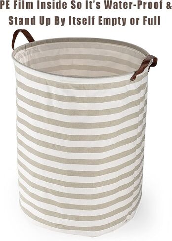 سلة غسيل كبيرة مقاس 55.02 سم ULG 76.16 لتر قابلة للطي من القماش، سلة منظمة، سلة تخزين لغرفة الأطفال، صندوق لتخزين ألعاب الحمام لغرف الأطفال (كلب البولدوج) in Kuwait