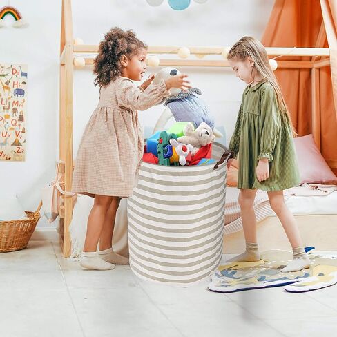 سلة غسيل كبيرة مقاس 55.02 سم ULG 76.16 لتر قابلة للطي من القماش، سلة منظمة، سلة تخزين لغرفة الأطفال، صندوق لتخزين ألعاب الحمام لغرف الأطفال (كلب البولدوج) in Kuwait