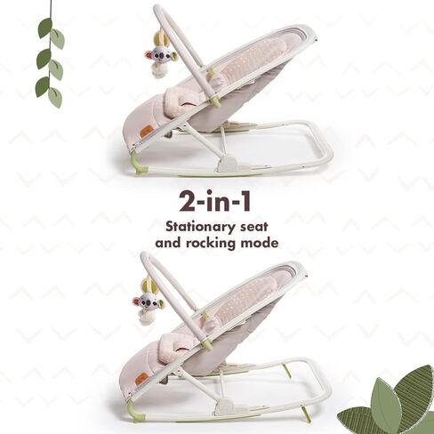 Tiny Love Boho Chic 2-in-1 with Removeable Hanging-Toy Bar, Stationary Modes, Folds Flat for Compact Storage and Portability in Kuwait