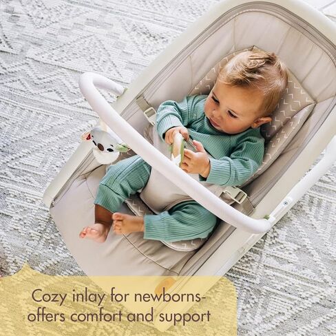 Tiny Love Boho Chic 2-in-1 with Removeable Hanging-Toy Bar, Stationary Modes, Folds Flat for Compact Storage and Portability in Kuwait