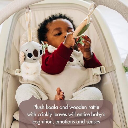 Tiny Love Boho Chic 2-in-1 with Removeable Hanging-Toy Bar, Stationary Modes, Folds Flat for Compact Storage and Portability in Kuwait