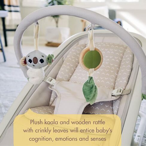 Tiny Love Boho Chic 2-in-1 with Removeable Hanging-Toy Bar, Stationary Modes, Folds Flat for Compact Storage and Portability in Kuwait