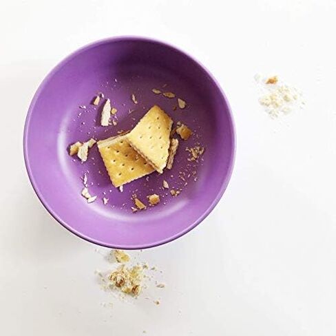 Bamboo Dinnerware Bowls for Kids, Set of 4 Eco Friendly Toddler Bowls :: Non Toxic & Kid Safe Dishes for Cereal & Soup :: Mix and Match :: Great Gift for Baby Shower & Birthday in Kuwait