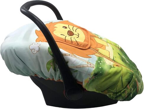Cute Cartoon Infant Car Seat Covers, Soft Warm Breathable and Windproof Canopy for Baby Car Seat (Cute Astronaut) in Saudi Arabia