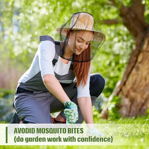 Sintege 18 Pcs Mosquito Head Net Black Mosquito Mesh Net Face Neck Fly Netting Hood Protecting Net Cover Wearable Mosquito Face Net for Bugs Insect Mosquito Net Hat for Outdoor Hiking Camping Walking in Saudi Arabia