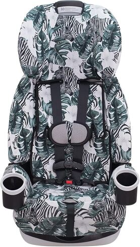 JYOKO Kids Cotton Cover Liner for car seat Compatible with Graco 4Ever DLX 4-in-1 (Black Star) in Saudi Arabia