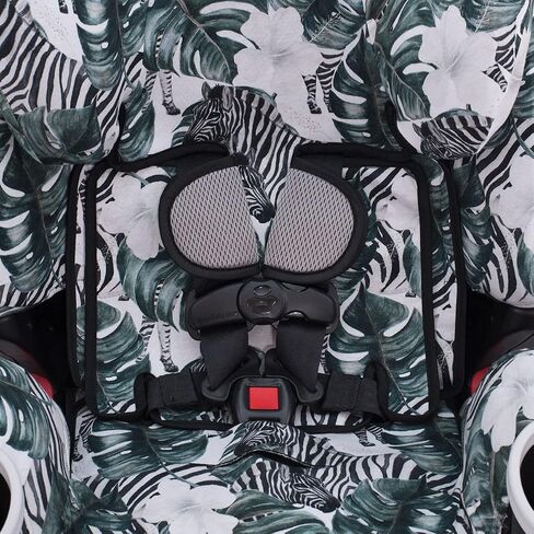 JYOKO Kids Cotton Cover Liner for car seat Compatible with Graco 4Ever DLX 4-in-1 (Black Star) in Saudi Arabia