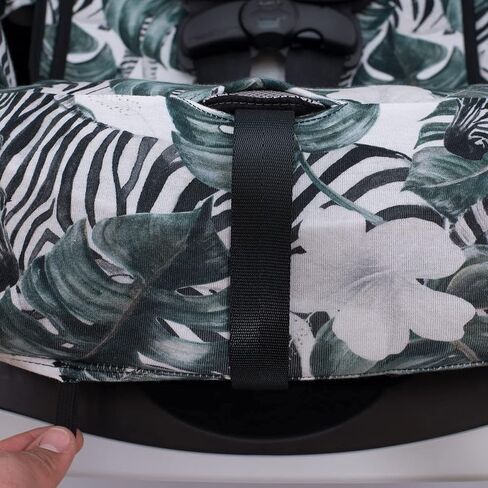 JYOKO Kids Cotton Cover Liner for car seat Compatible with Graco 4Ever DLX 4-in-1 (Black Star) in Saudi Arabia