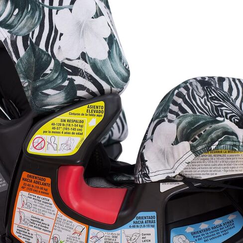 JYOKO Kids Cotton Cover Liner for car seat Compatible with Graco 4Ever DLX 4-in-1 (Black Star) in Saudi Arabia