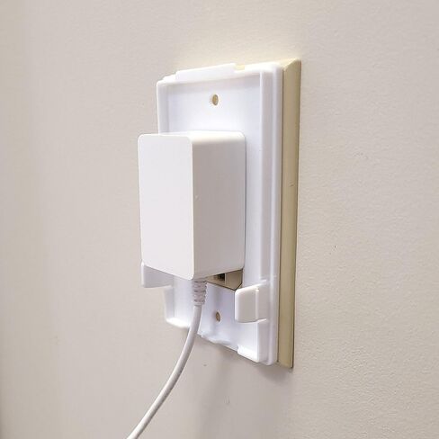 Dreambaby Dual Fit Outlet Cover Box - Baby Safety Outlet Cover for Standard & Decora Plugs - Child Proof Electrical Outlet Plugs - Essential Plug Cover for Baby Proofing - 2 Pack in Saudi Arabia