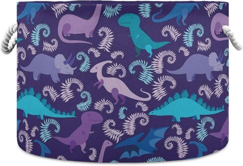 visesunny African Tribal Ethnic Elephant And Deer Collapsible Large Capacity Basket Storage Bin with Durable Cotton Handles, Home Organizer Solution for Office, Bedroom, Closet, Toys, Laundry in Kuwait