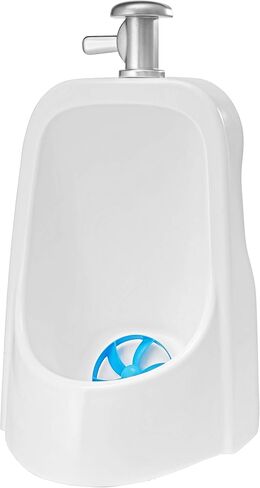 Summer Infant My Size Urinal,White-Realistic Boy Urinal Potty Training Toilet –Realistic Urinal for Toddlers that Features Flushing Sounds and a Target for Aim Practice –Easily Removable for Emptying in Saudi Arabia