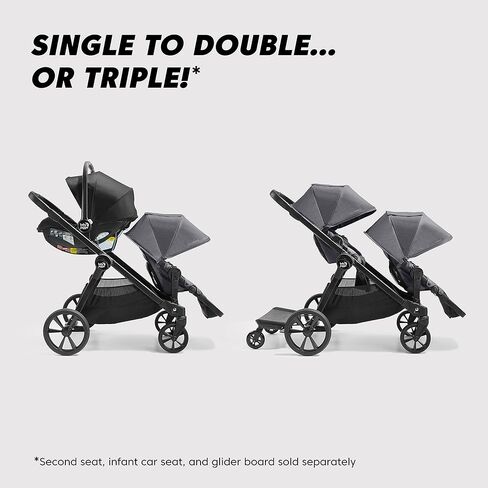 عربة الأطفال Baby Jogger® City Select® 2 أحادية إلى مزدوجة، بايك in Kuwait