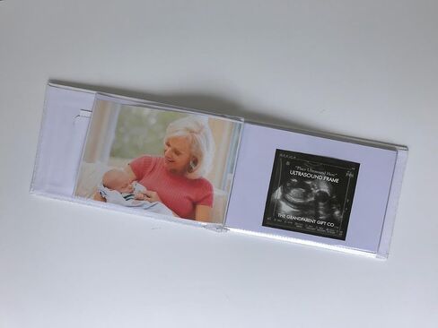 Grandparent Gifts 1st Granddaughter Brag Book white faux-suede Hold 32 4x6 image in Saudi Arabia